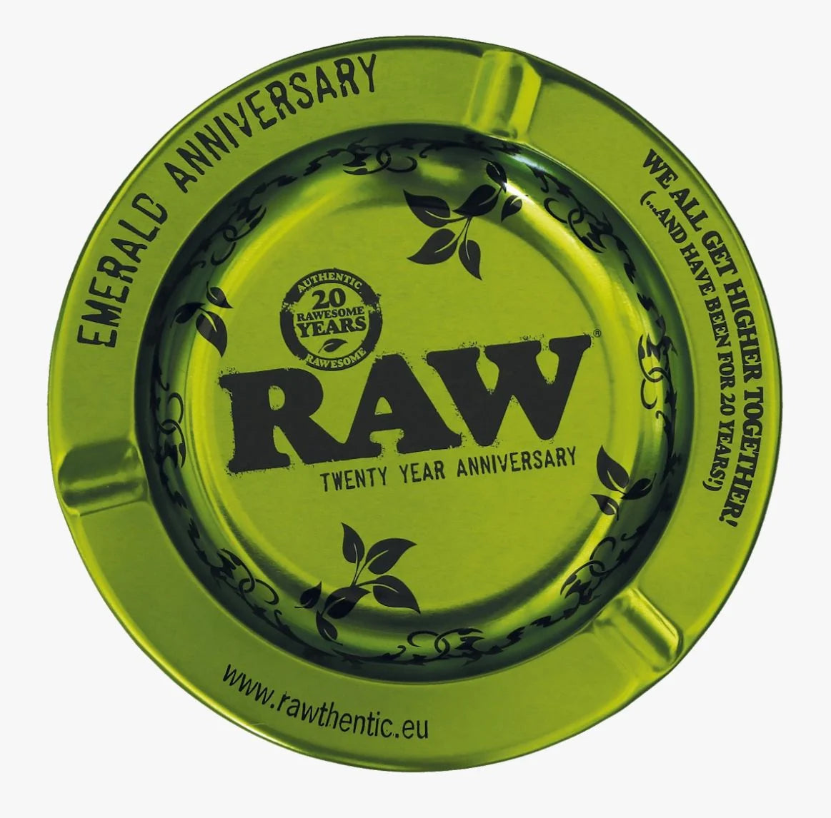 RAW EMERALD ANNIVERSARY ASHTRAY