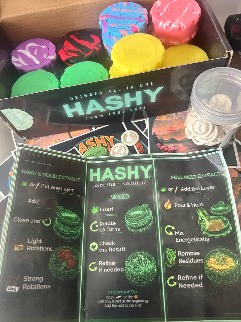 HASHY SILICONE GRINDER